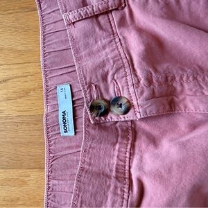 Sonoma Women's Pink Capris